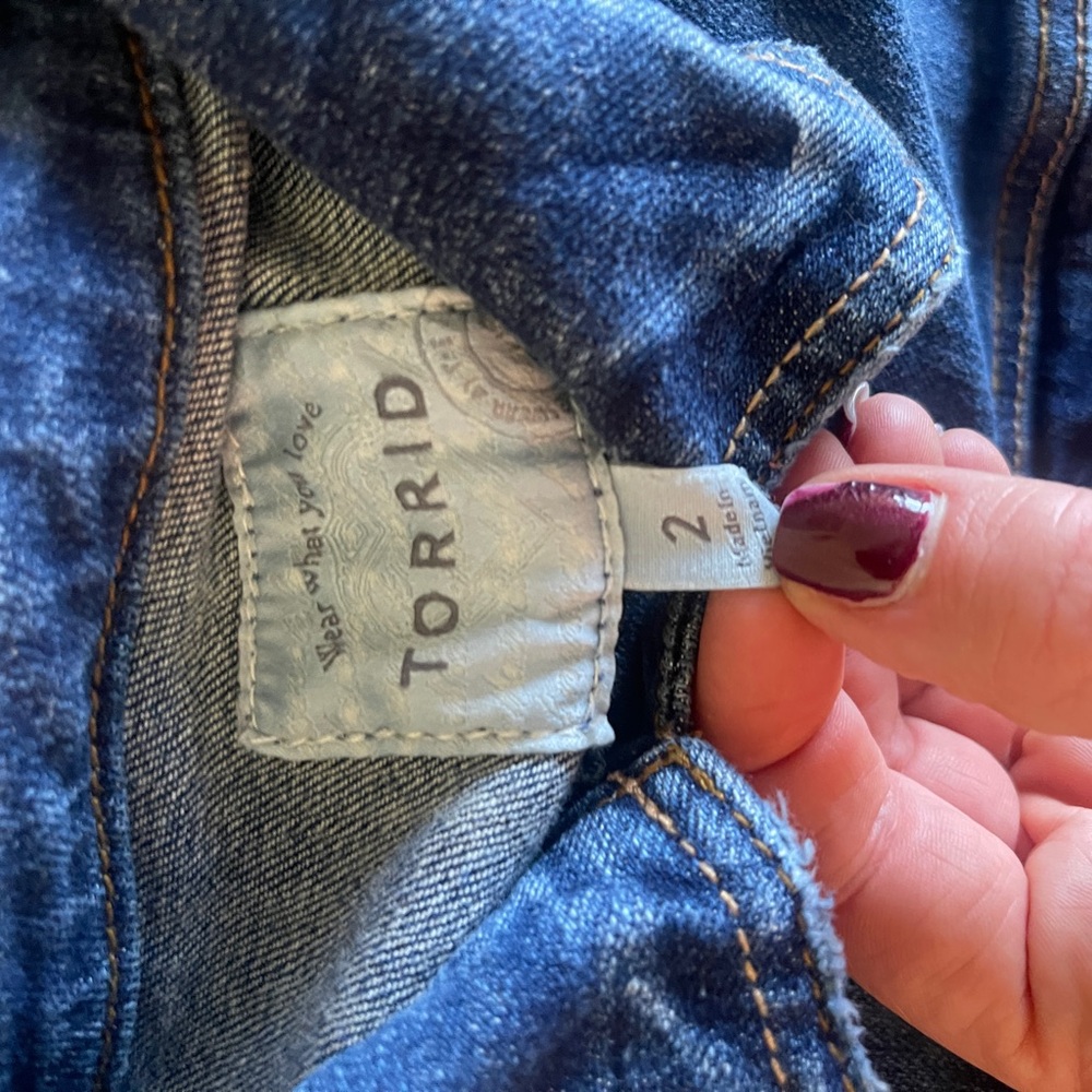 Torrid Denim Vest - Picture 5 of 5
